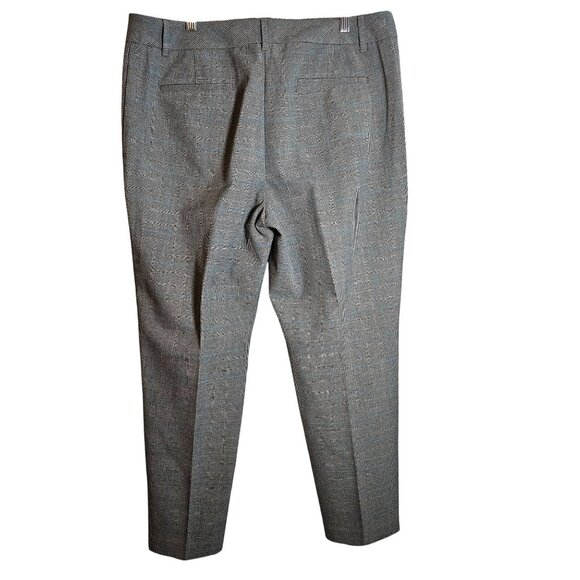 Talbots Women's Gray 14 Straight Leg Pants Tailored Chic Quiet Luxury Normcore - Picture 4 of 14